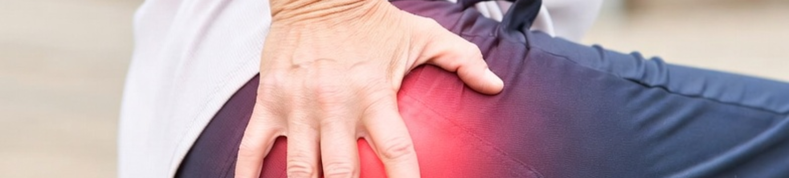 Douleur de la hanche droite ou gauche localisée à la fesse